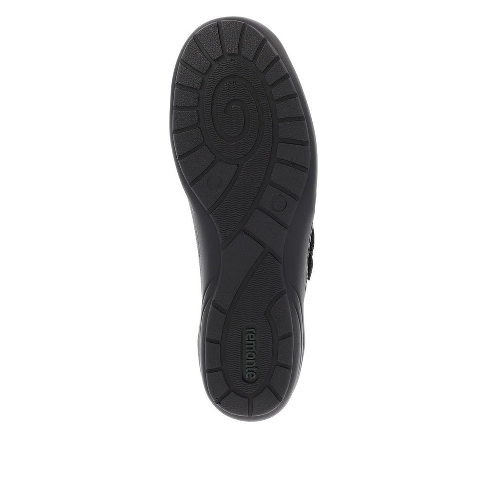 Remonte R7600 Women's Slip On Shoe in Black