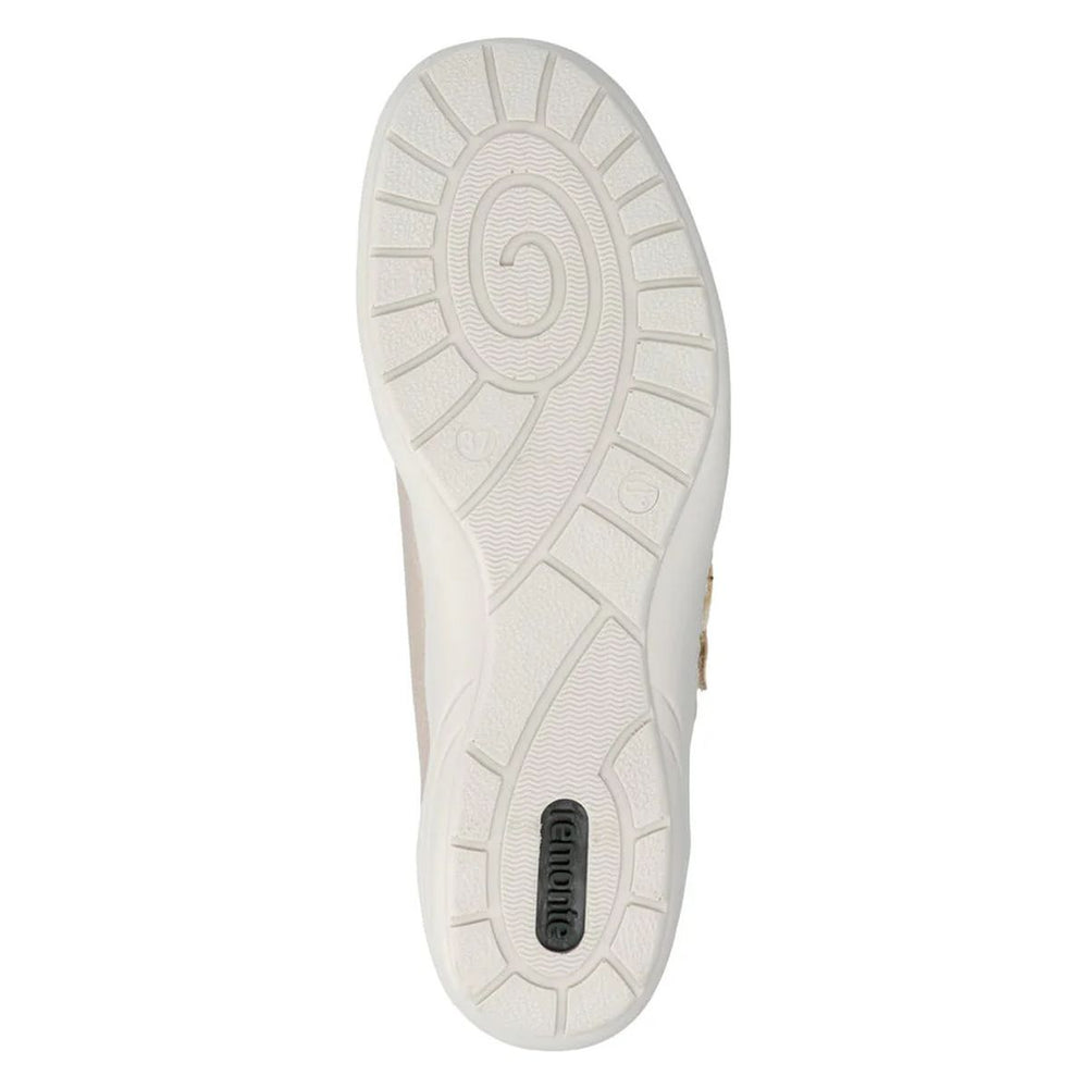 Remonte R7600 Women's Slip On Shoe in Metallic