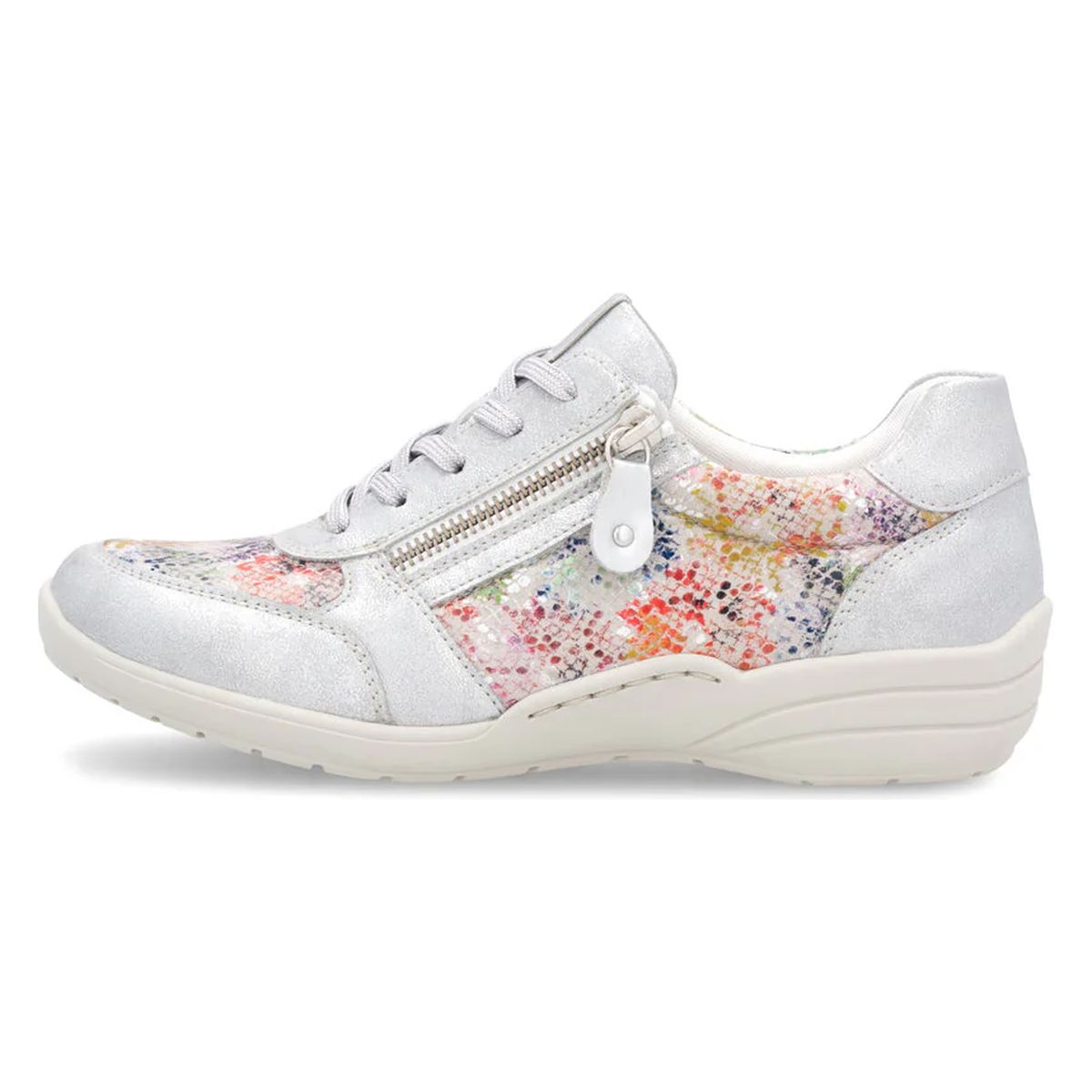 Remonte R7637 Women's Wide Shoes in Silver