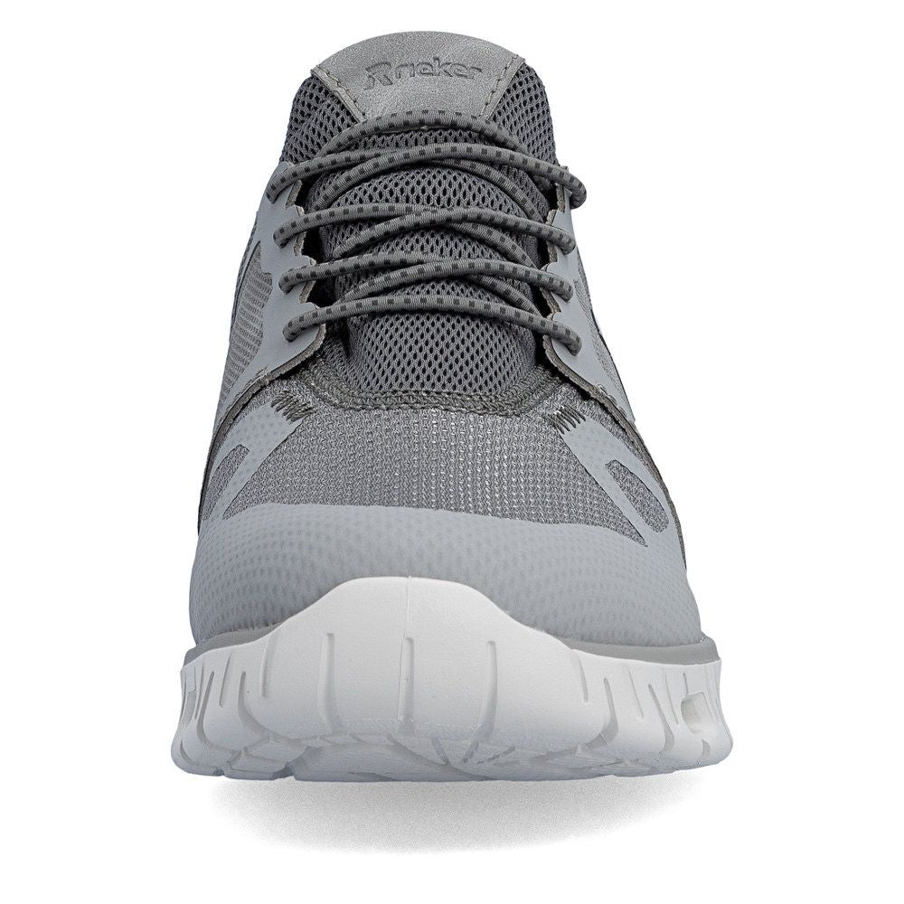 Rieker 04355 Men's Ready to Go Trainer in Grey