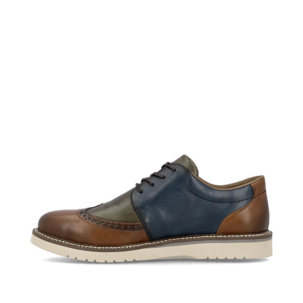 Rieker 04504 Men's Lace Up Shoe in Multi