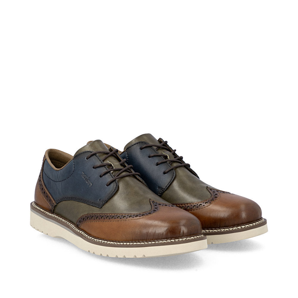 Rieker 04504 Men's Lace Up Shoe in Multi
