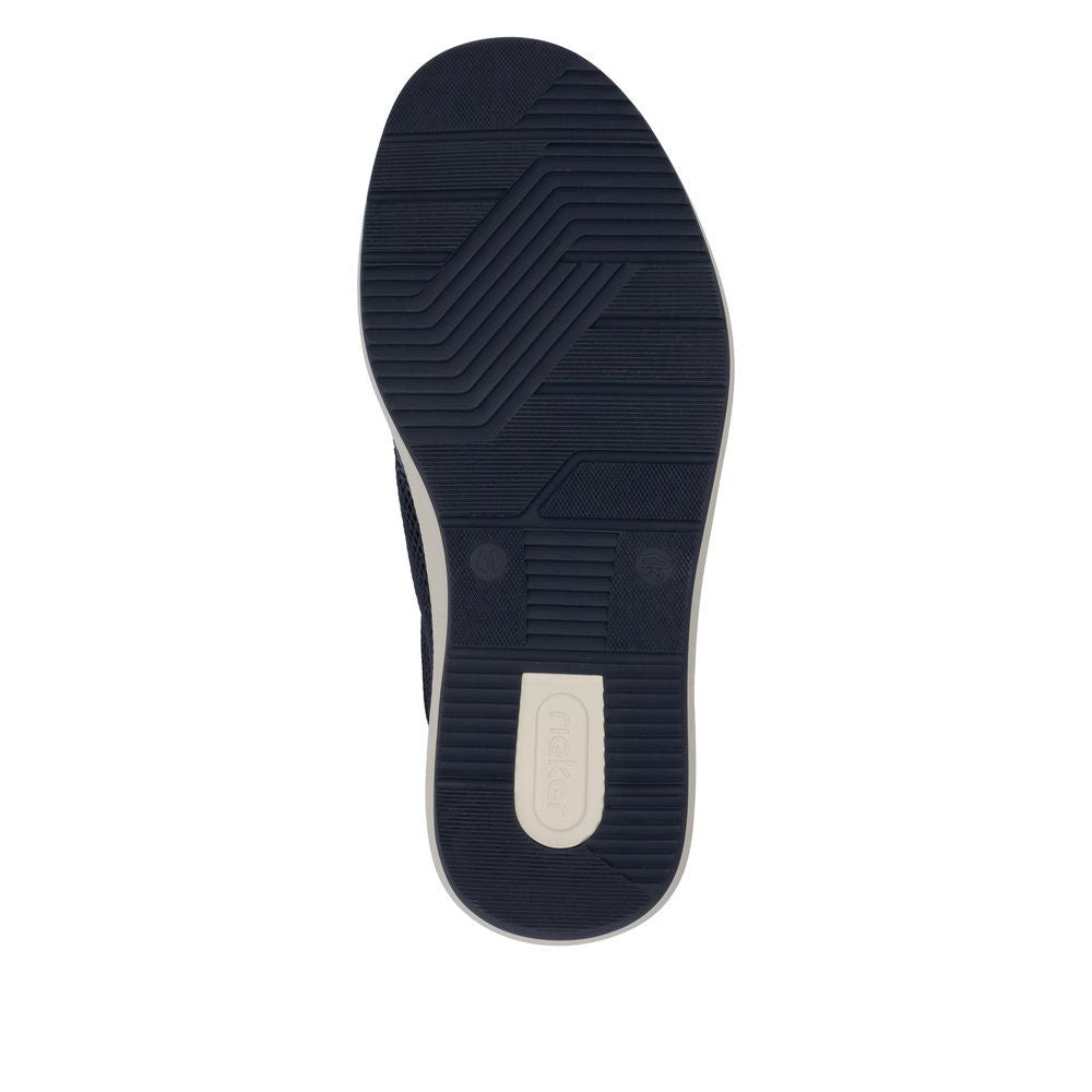 Rieker 16901 Men's Wide Shoes in Blue