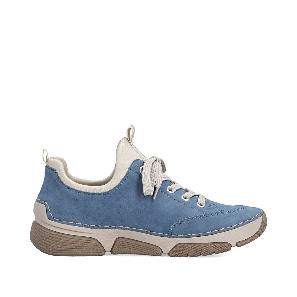 Rieker 45973 Women's Slip On Shoes in Indigo