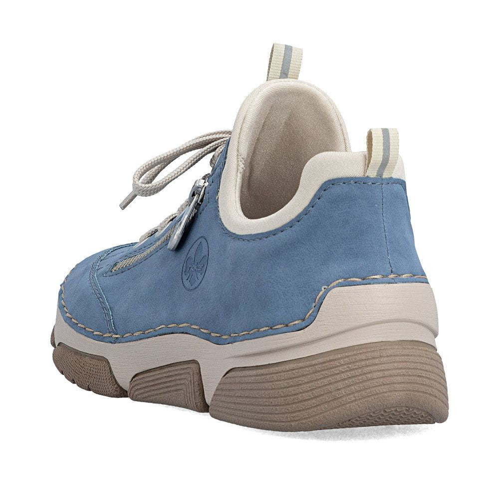 Rieker 45973 Women's Slip On Shoes in Indigo