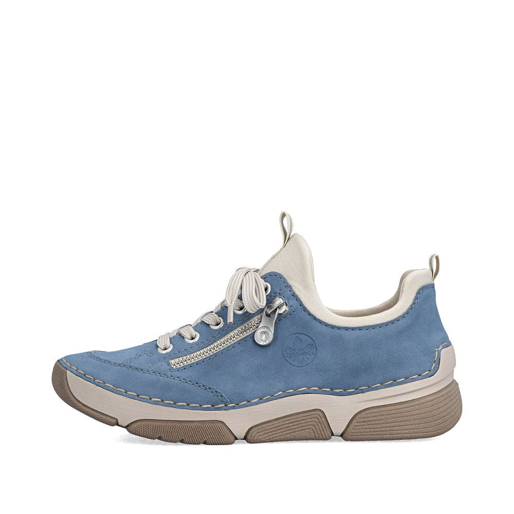 Rieker 45973 Women's Slip On Shoes in Indigo