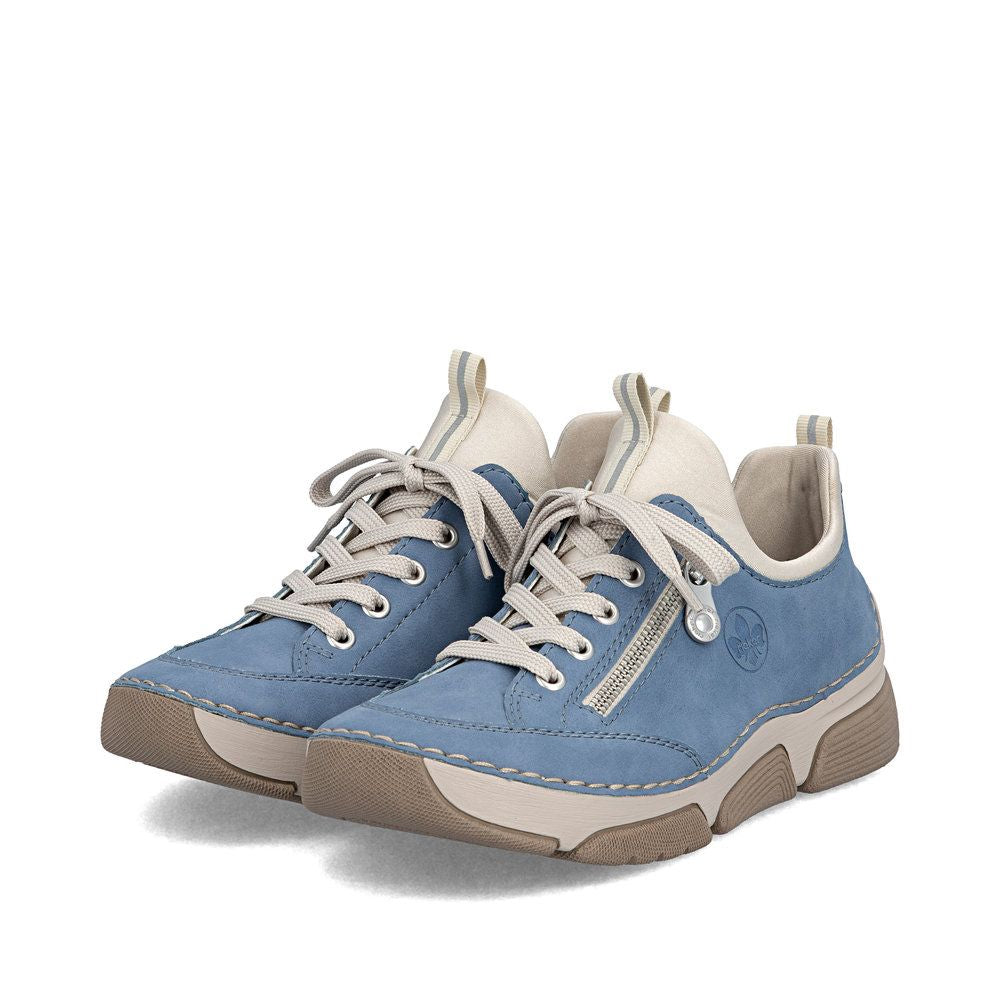 Rieker 45973 Women's Slip On Shoes in Indigo