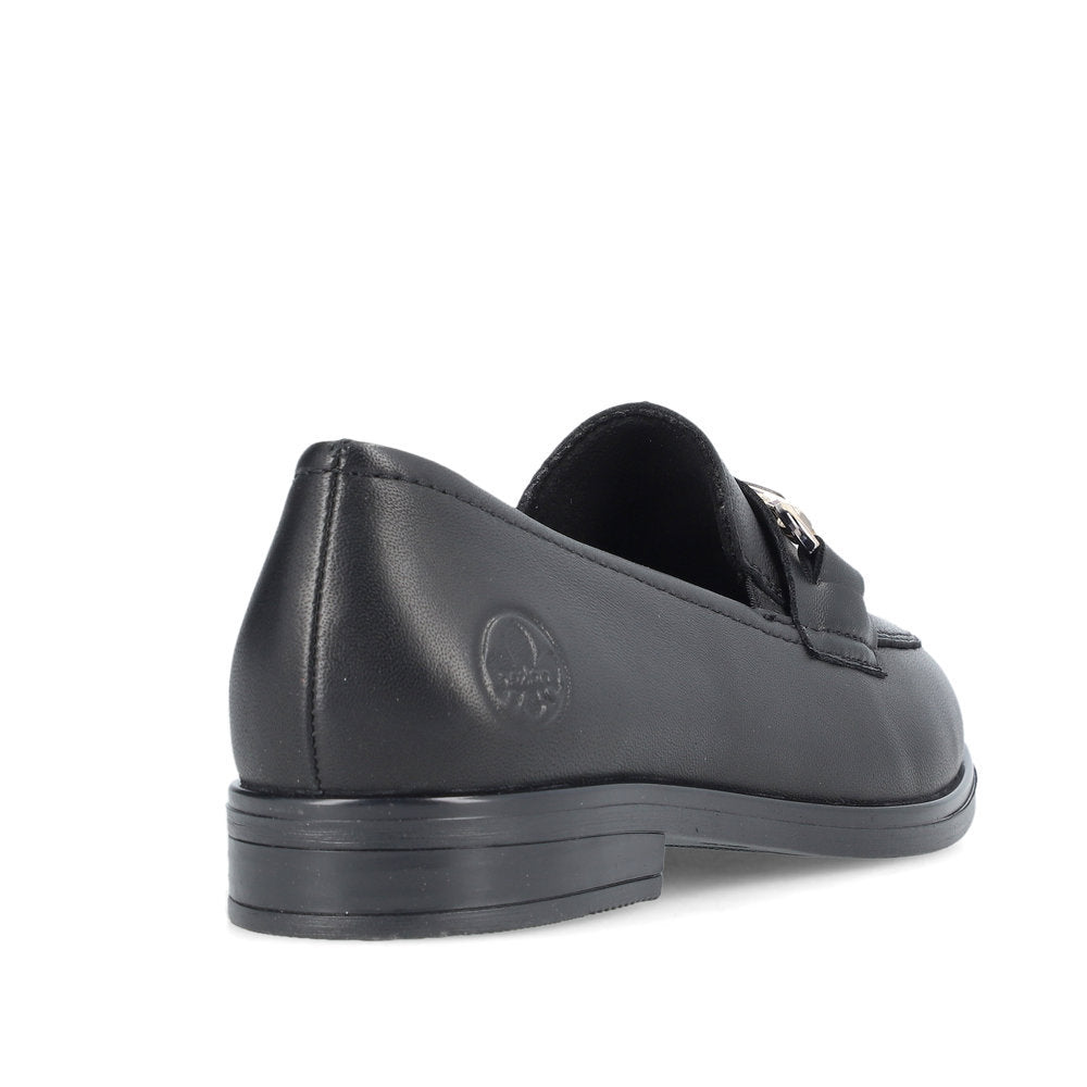 Rieker 46262 Women's Lugano Loafer in Black