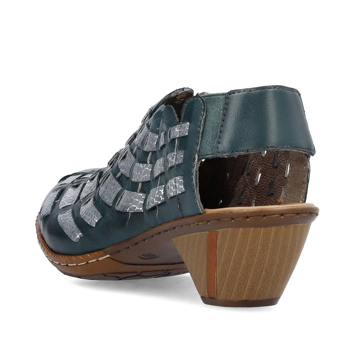 Rieker 46778-10 Women's Sandal in Petrol Blue