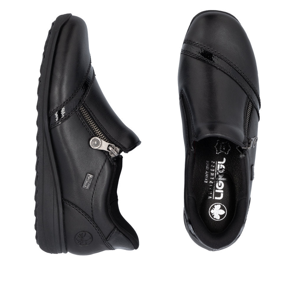 Rieker 47264 Women's Ready to Go Shoes in Black