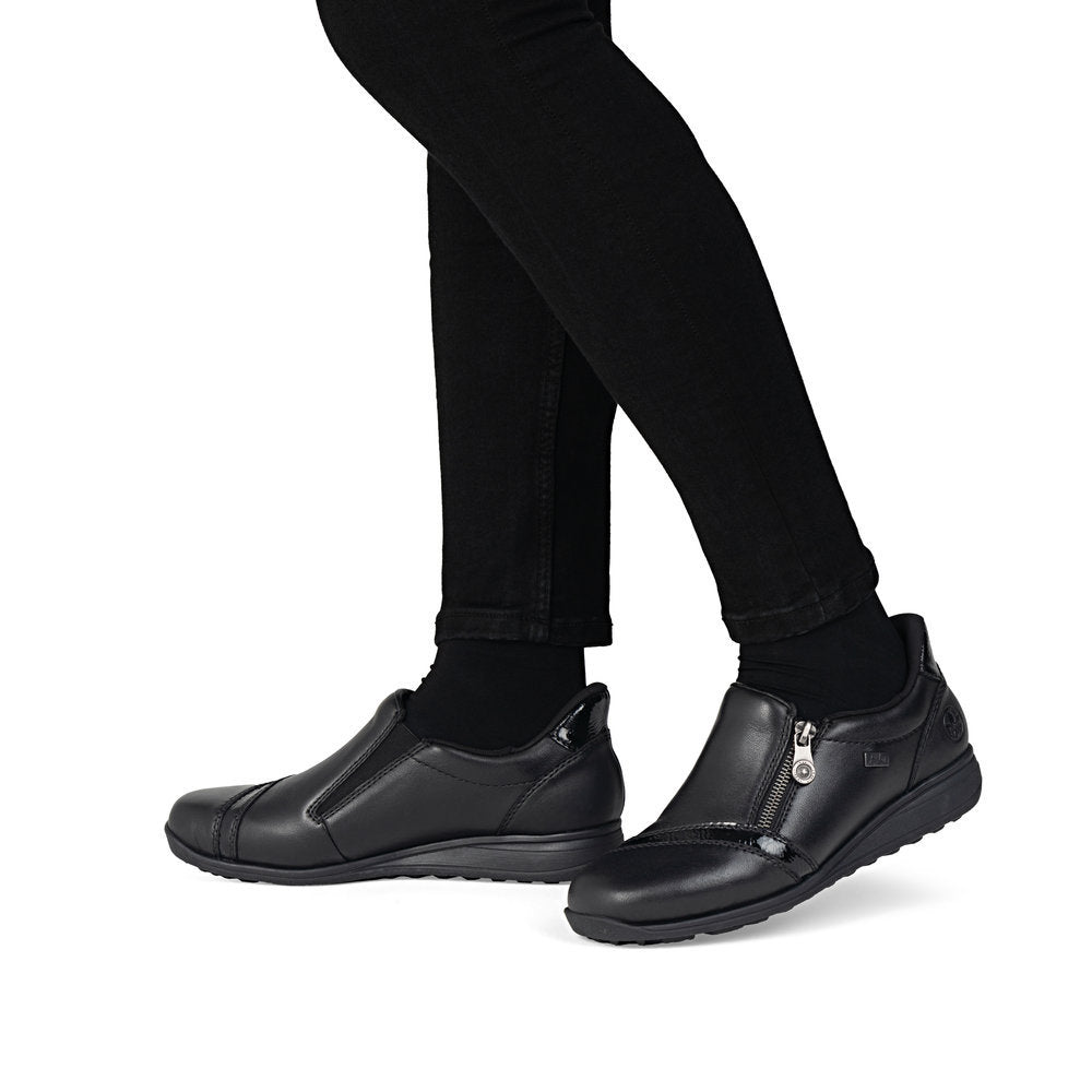 Rieker 47264 Women's Ready to Go Shoes in Black
