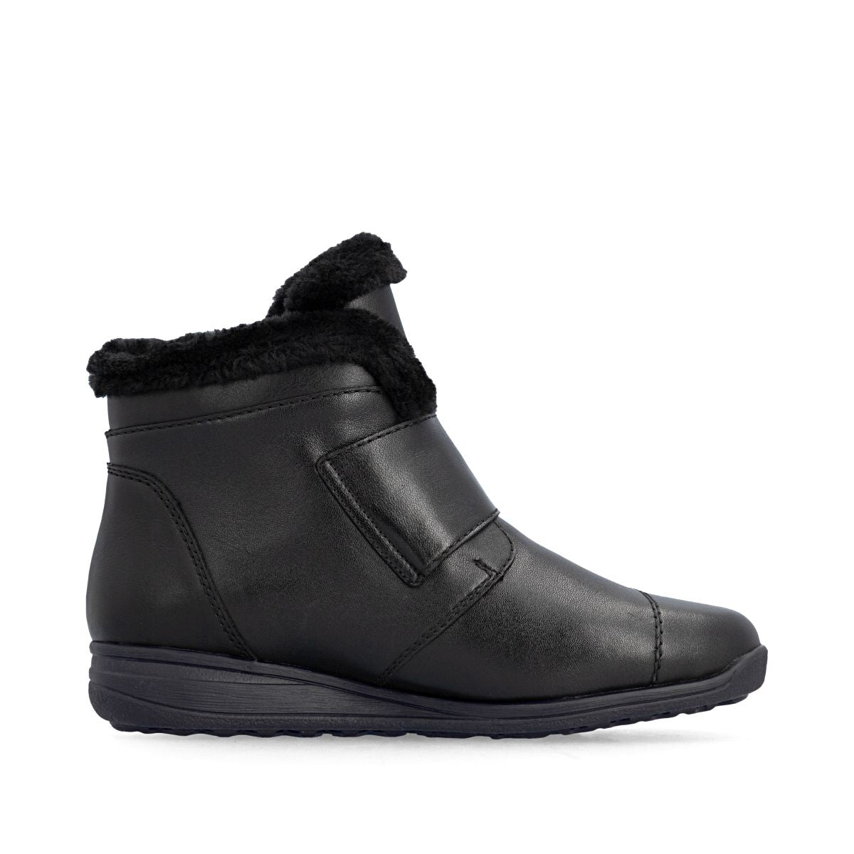 Rieker 47268 Women's Ankle Waterproof Boots - Black