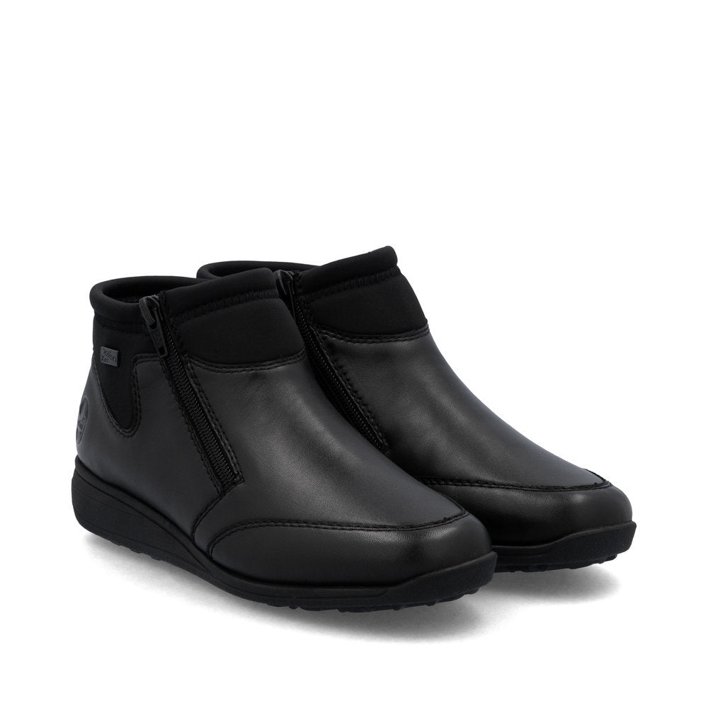 Rieker 47270 Women's Ankle Boots in Black