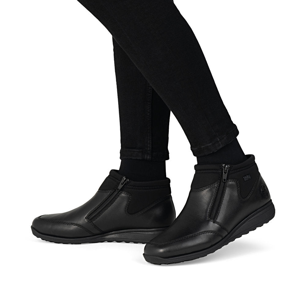 Rieker 47270 Women's Ankle Boots in Black