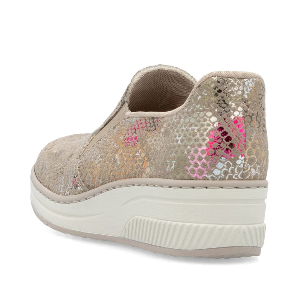 48761 Women's Slip ON Shoe in Beige