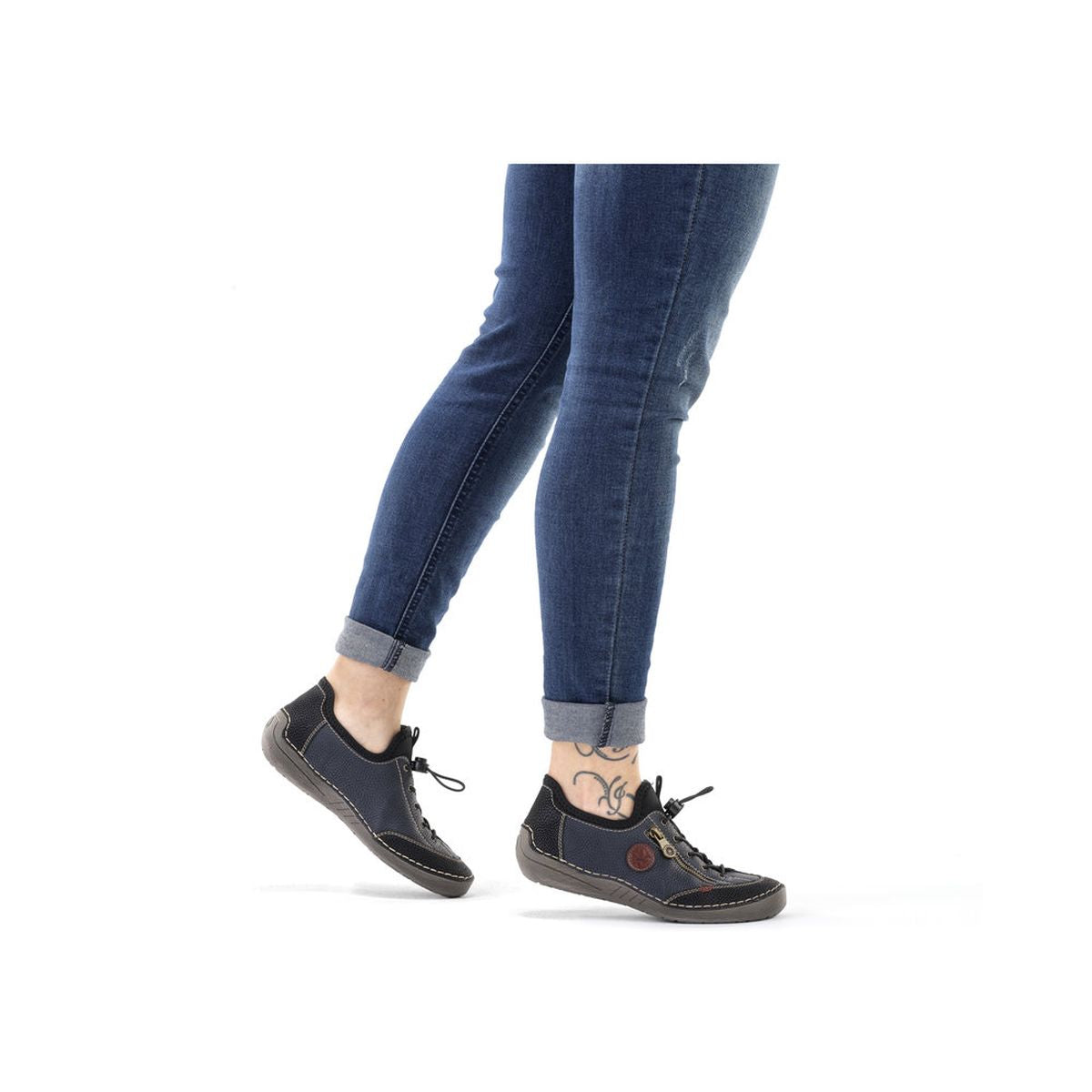 Rieker 52563 Women's Shoes in Blue