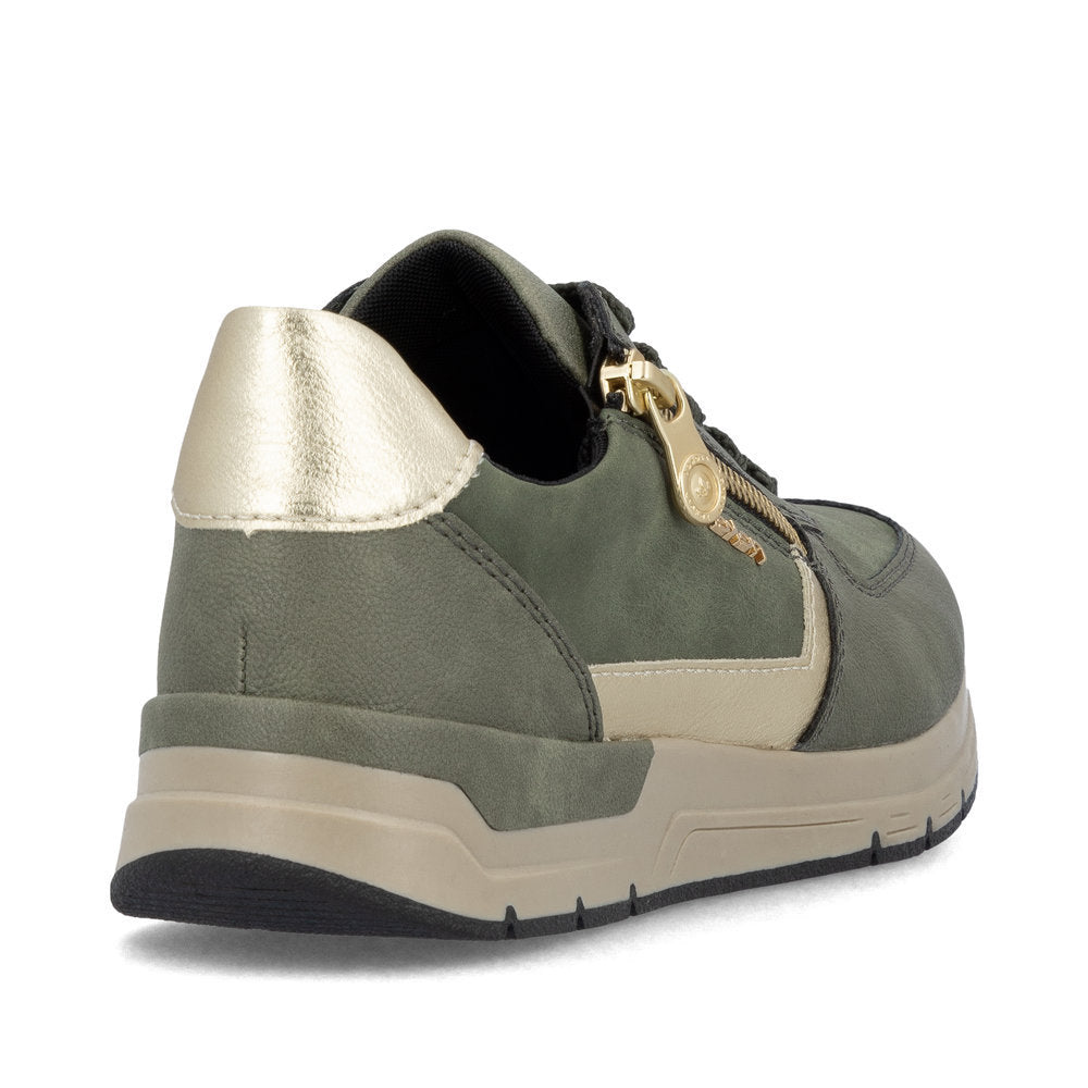 Rieker 58902 Women's Sneaker in Olive