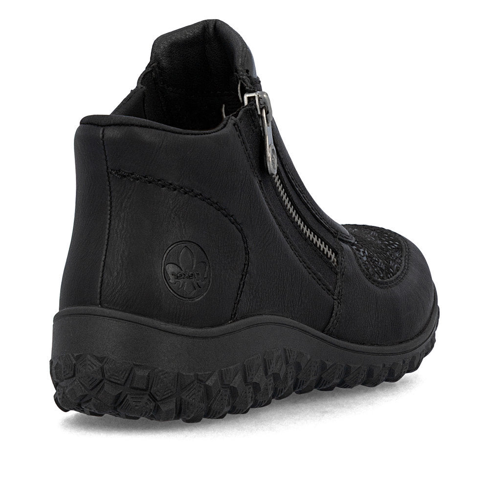 Rieker 59558 Ready to Go Ankle Boots in Black