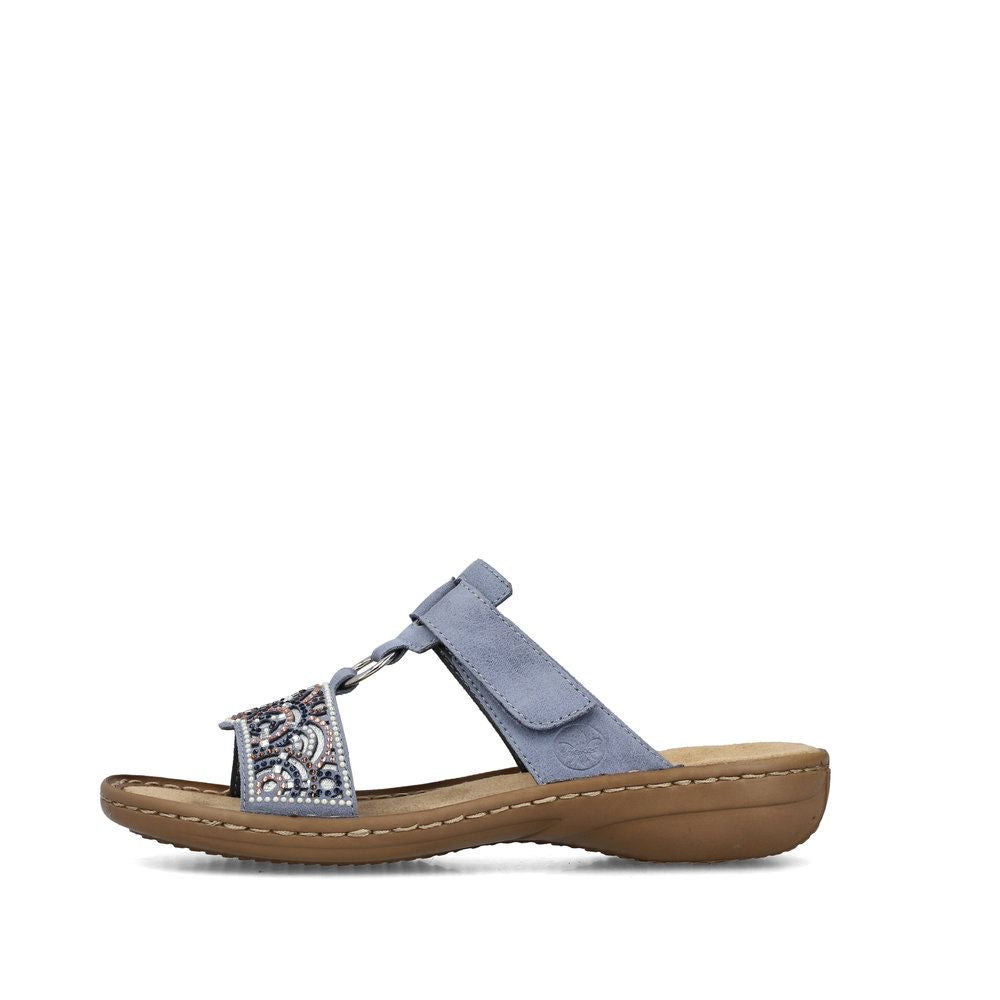 Rieker 608K2 Women's Sandals in Blue