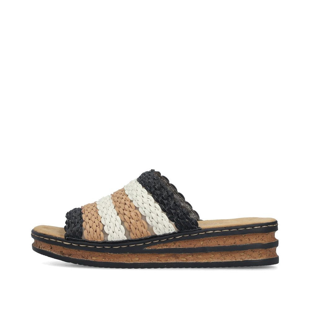 Rieker 629P8 Women's Sandals in Multi