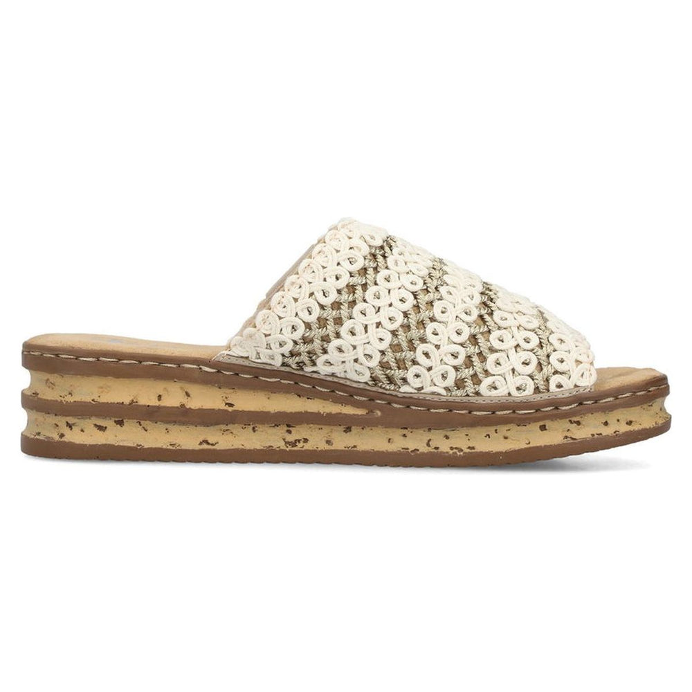 Rieker 629X8 Women's Sandals in Beige