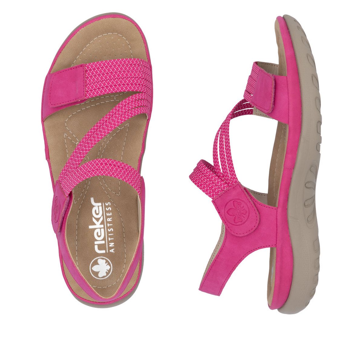 64870 Velcro Strap Sandals