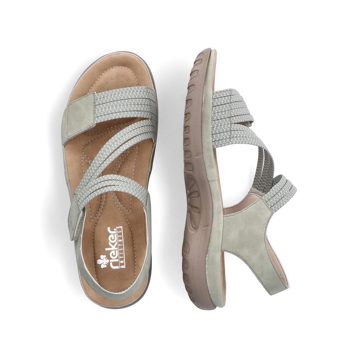 64870 Velcro Strap Sandals
