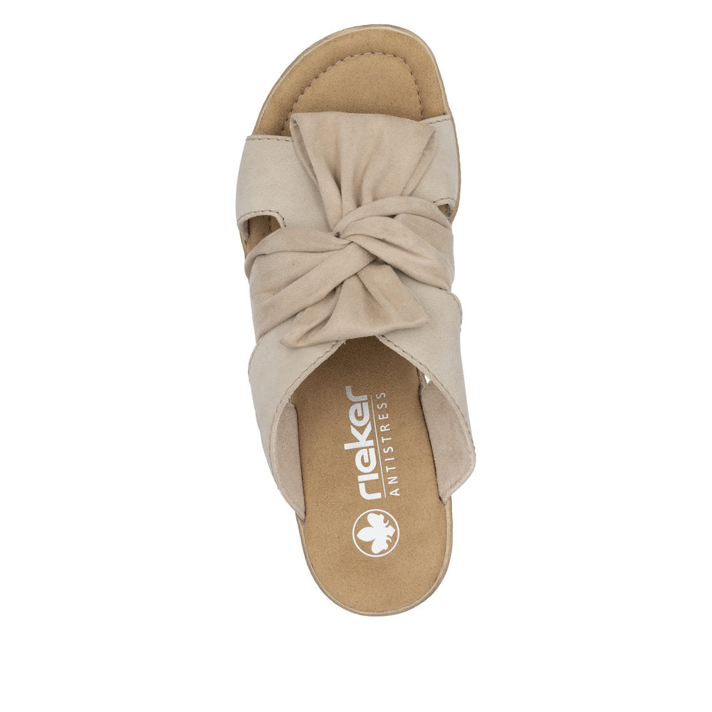 Rieker 68789 Women's Sandals in Beige