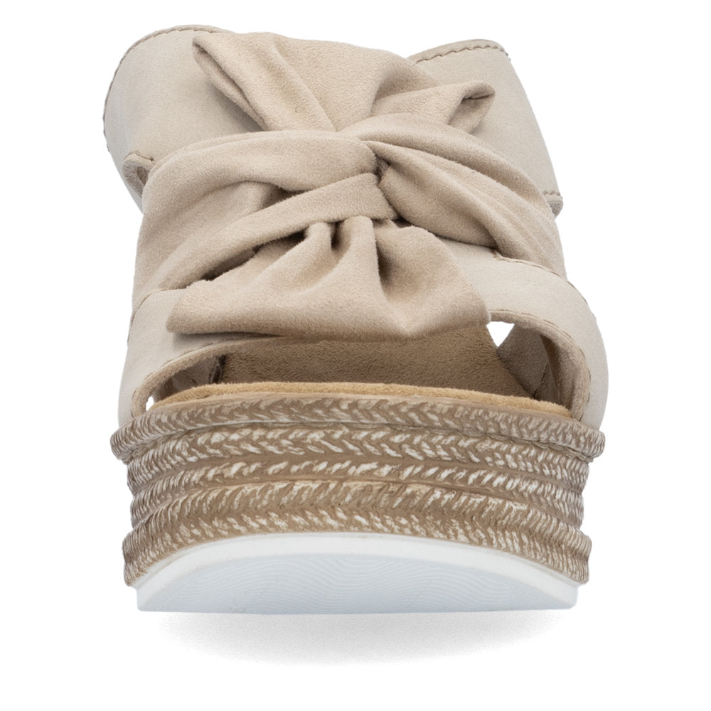 Rieker 68789 Women's Sandals in Beige