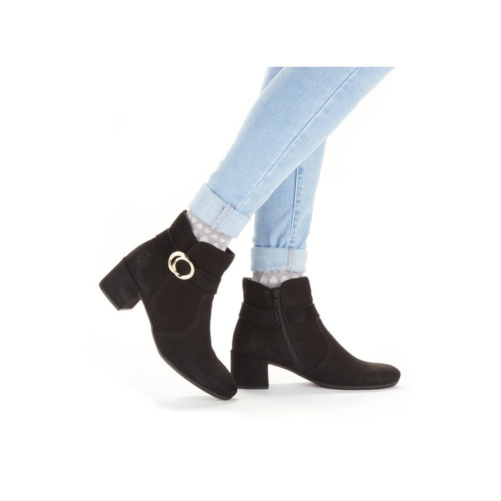 Rieker 70289 Ankle Boot in Black