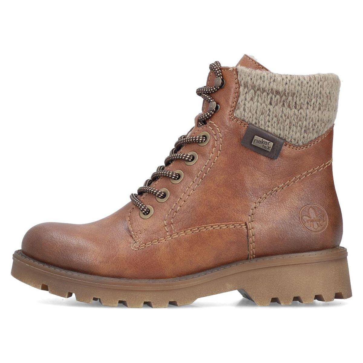 Rieker 73220 Women's Mid Height Boot - Brown