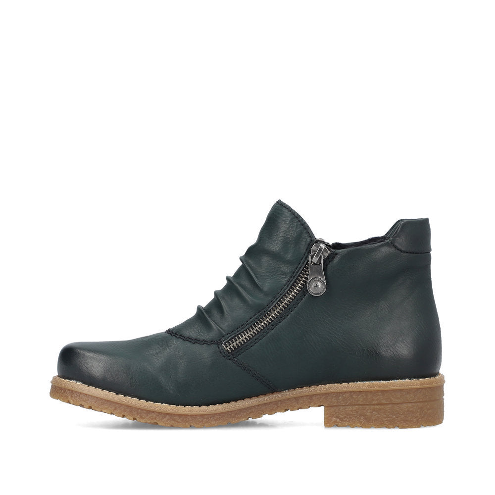 Rieker 73553 Women's Ankle Boots in Olive