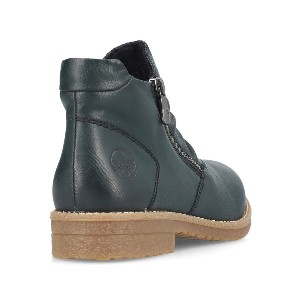 Rieker 73553 Women's Ankle Boots in Olive