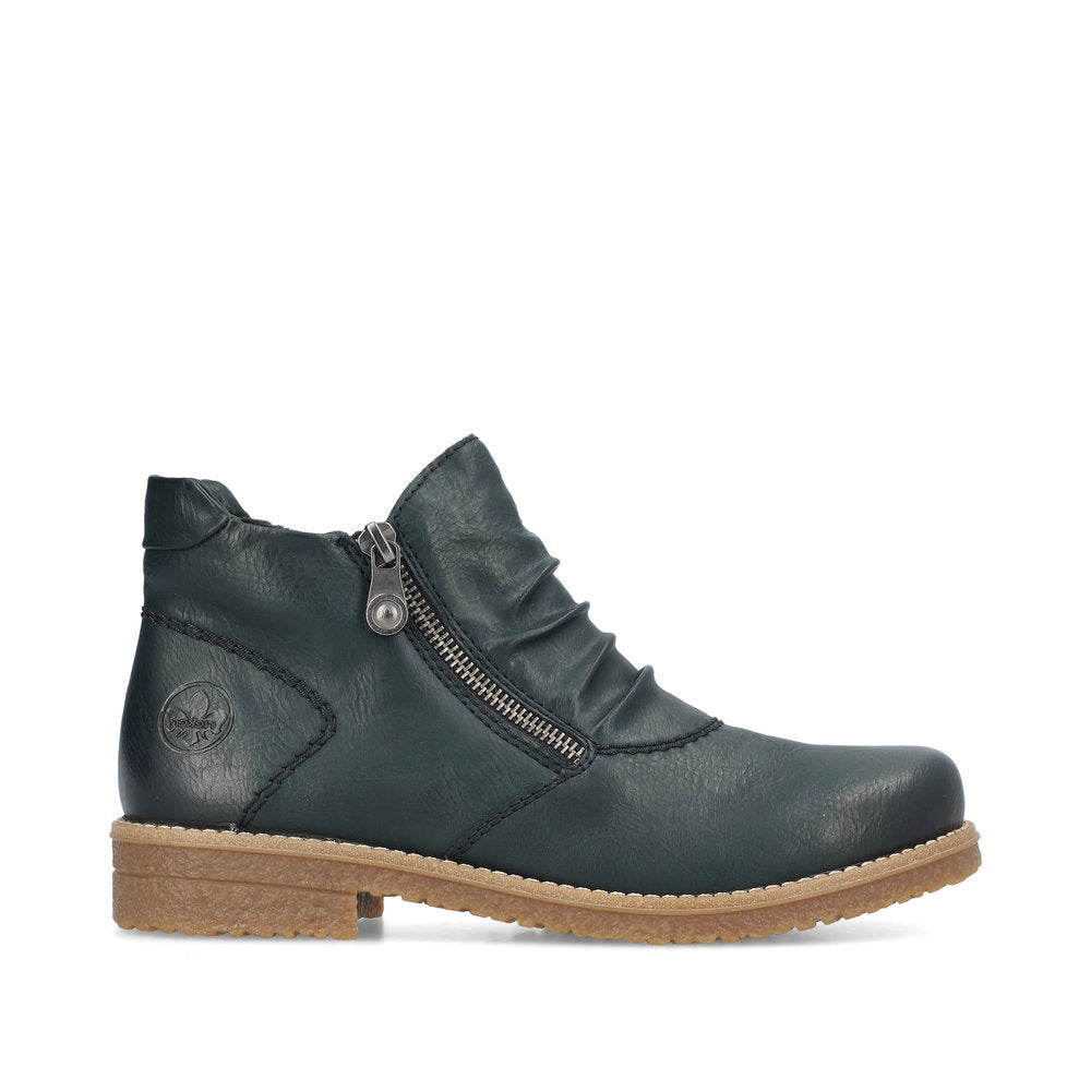 Rieker 73553 Women's Ankle Boots in Olive