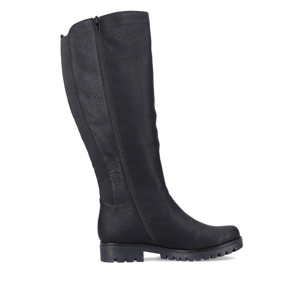 78554 Midnight Black High Boots
