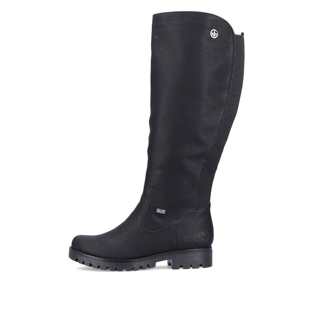 78554 Midnight Black High Boots