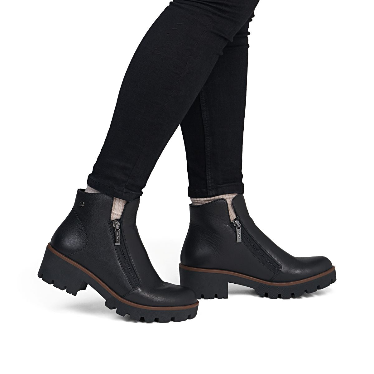 Rieker 79254 Women's Short Boots - Black