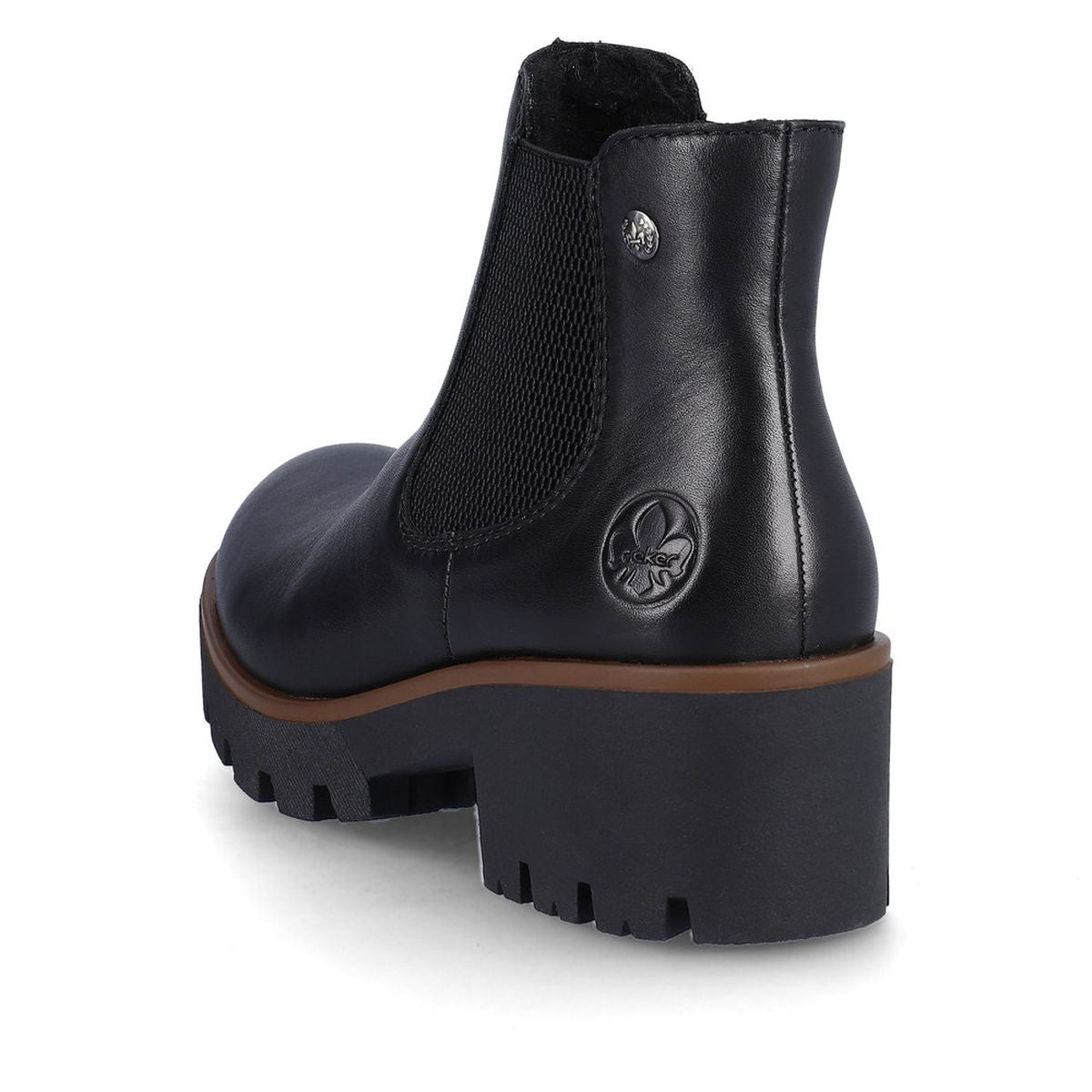 Rieker 79265 Minato Chelsea Boot in Black