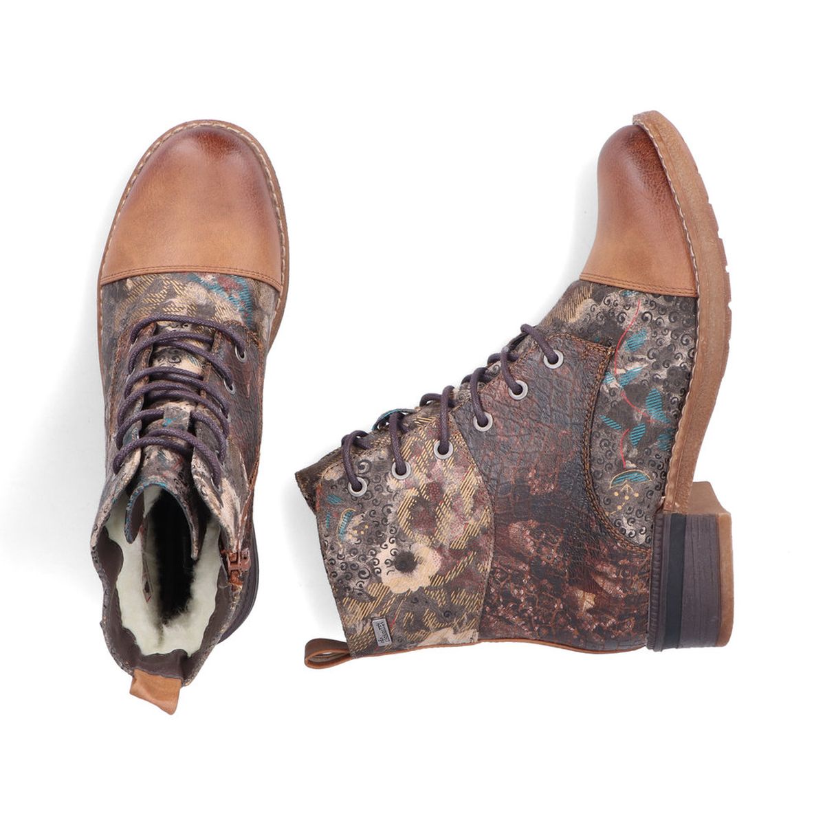 94611 Lace Up Ankle Boots