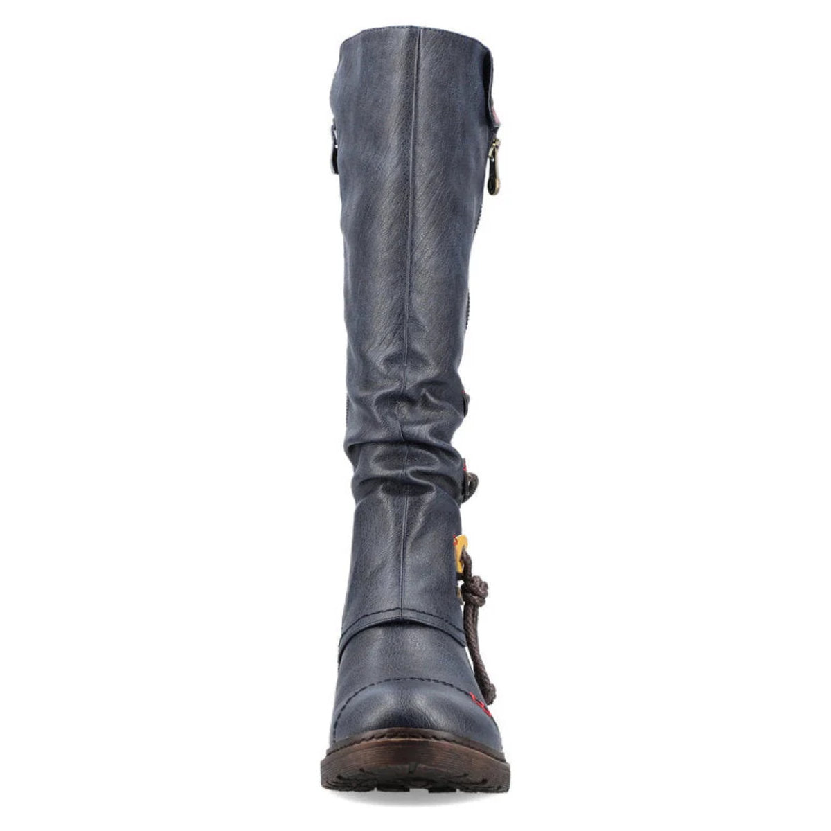 Rieker 94791 High Boot in Blue