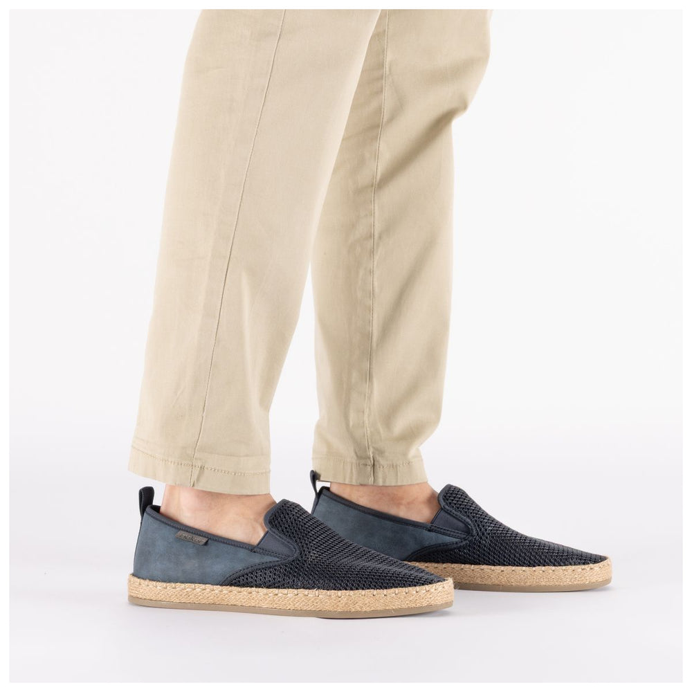 Rieker B2661 Men's Shoes in Navy