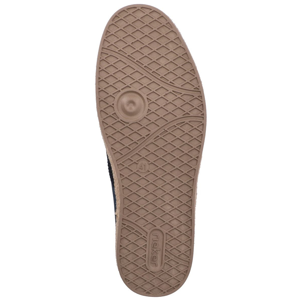 Rieker B2661 Men's Shoes in Navy