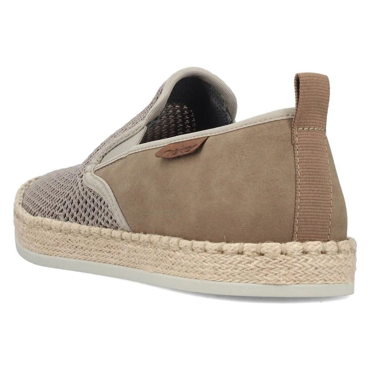 Rieker B2661 Men's Shoes in Beige