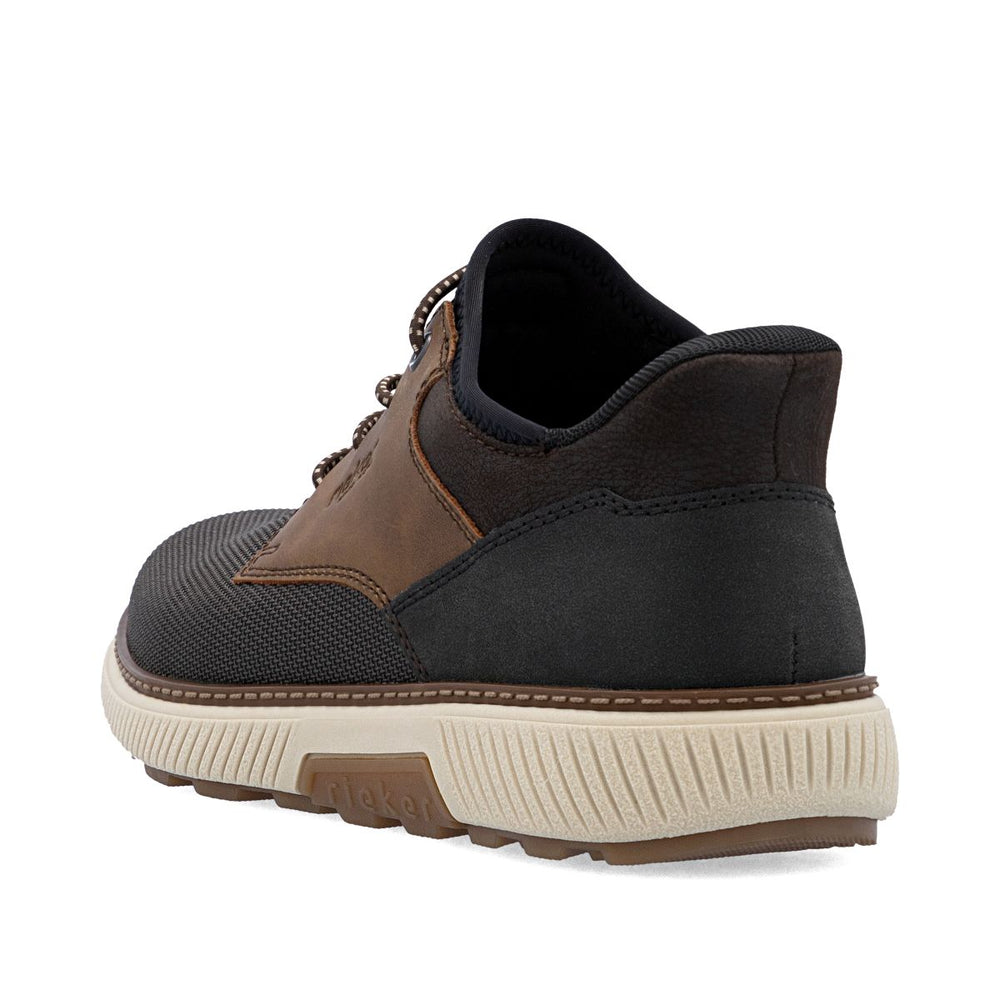 Rieker B3357 Men's Ready to Go Wide Shoes - Brown