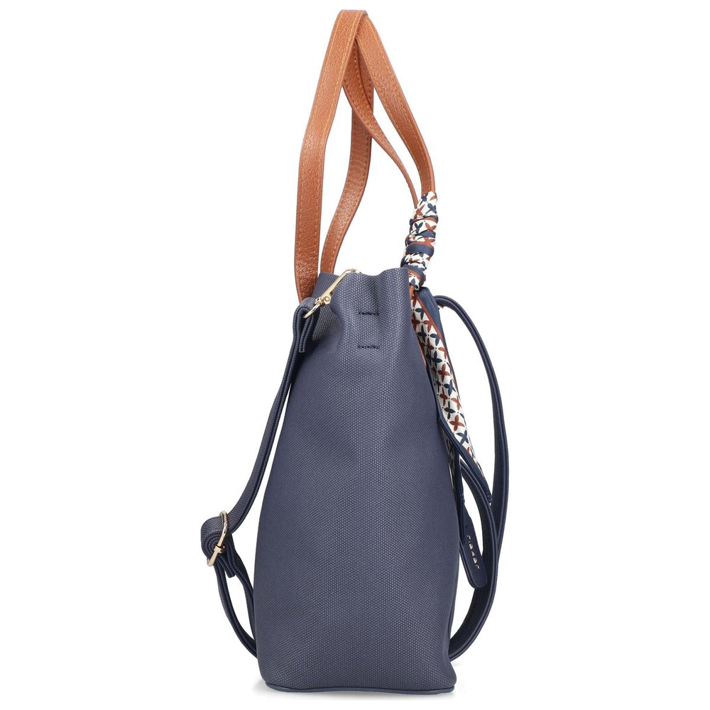 Rieker H1045 Women's Shoulder Bag - Blue