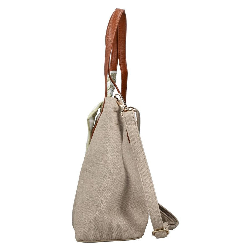Rieker H1045 Women's Shoulder Bag - Beige