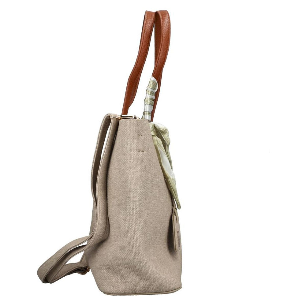 Rieker H1045 Women's Shoulder Bag - Beige