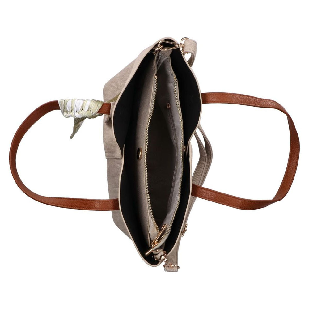 Rieker H1045 Women's Shoulder Bag - Beige