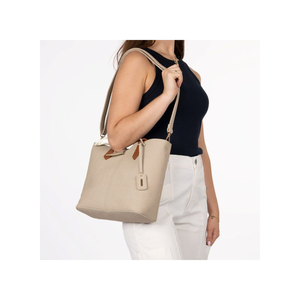Rieker H1045 Women's Shoulder Bag - Beige