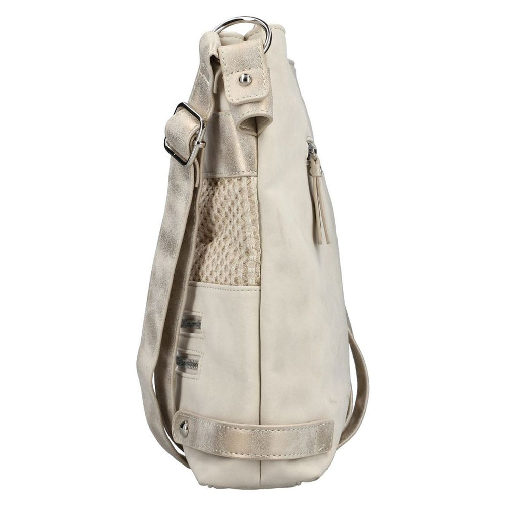 Rieker H1346 Women's Shoulder Bag - Beige